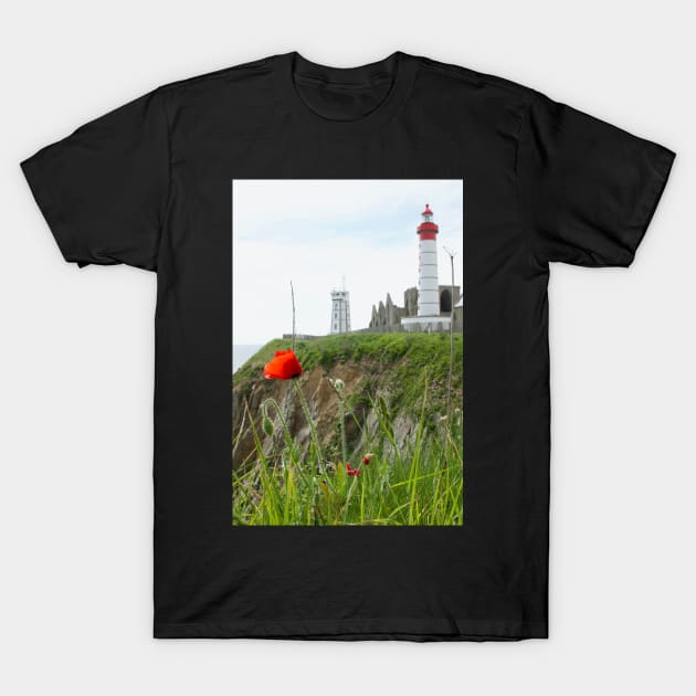  Saint-Mathieu and the poppy T-Shirt by rollier